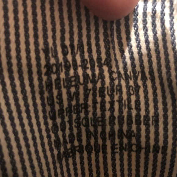 Olukai Heleuma canvas shoes. - Picture 8 of 9